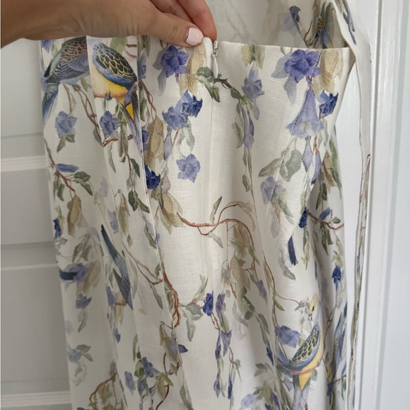 Zimmermann Natura Midi Dress Size 1 - Picture 10 of 10